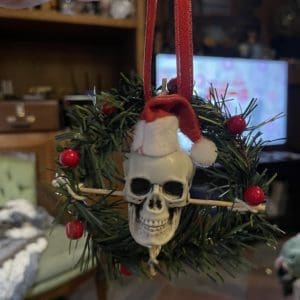 Jingle Skulls Merry Headhunter X-mas Ornament